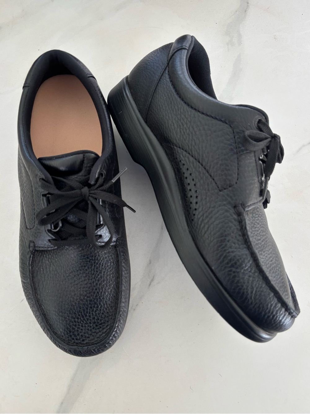 SAS Bout Time Lace Up Loafers Men’s Leather Comfort Shoes Oxfords Wide 13WW